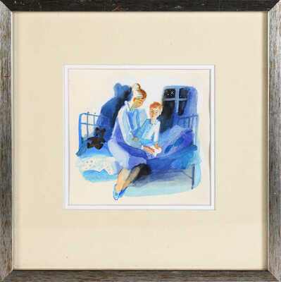 Тризна Юрий Стефанович. Иллюстрация к кн.: Яшин А.Я. Мамины сказки для Миши. М.: «Детская литература», 1987